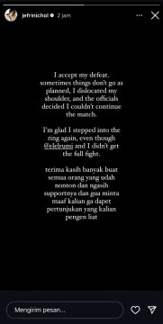 Jefri Nichol Akui Kalah dari El Rumi (instagram)